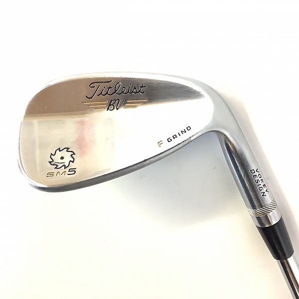 実際に弊社で買取させて頂いたTitleist/タイトリスト BV/ボーケイデザイン SM5 F GRIND 52°/08 ウェッジ Dynamic Gold S200の画像 1枚目