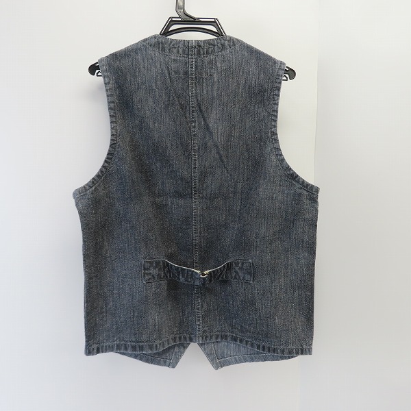 実際に弊社で買取させて頂いたSUGAR CANE/シュガーケーン lot.599 ワーク ベスト/ジレ/W40の画像 1枚目