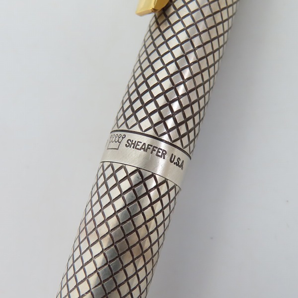 実際に弊社で買取させて頂いたSHEAFFER/シェーファー STERLING SILVER シルバー 14K 万年筆の画像 2枚目