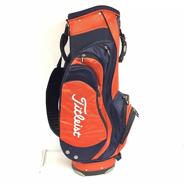 実際に弊社で買取させて頂いたTitleist/タイトリスト 14分割 軽量カートバッグ キャディバッグの画像 1枚目