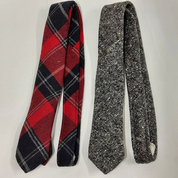 実際に弊社で買取させて頂いたBLACK FLEECE/Brooks Brothers ツイード/チェック柄 ネクタイ おまとめ6点の画像 1枚目