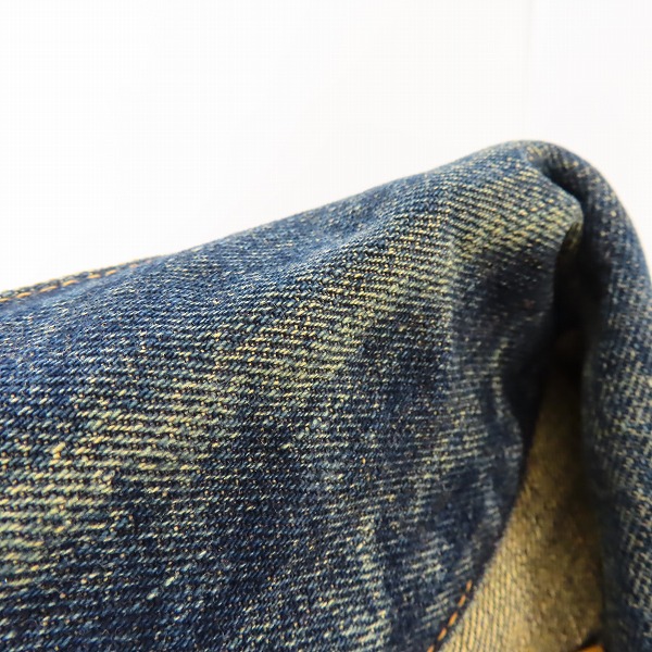 実際に弊社で買取させて頂いたSUGAR CANE/シュガーケーン DENIM JACKET/デニムジャケット 1953モデル/36の画像 4枚目