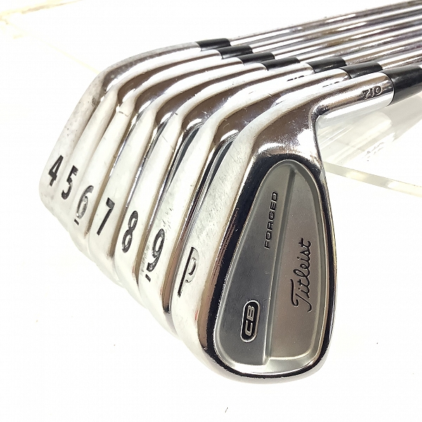 実際に弊社で買取させて頂いたTitleist/タイトリスト 710 CB FORGED ＃4～9,Pw アイアンセット 7本セット プロジェクトX 5.0