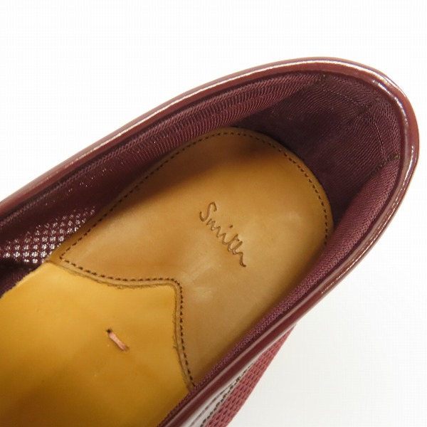 実際に弊社で買取させて頂いたPaul Smith/ポールスミス タッセルローファー レザーシューズ/7の画像 4枚目