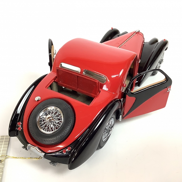 実際に弊社で買取させて頂いたFRANKLIN MINT/フランクリンミント 1/24 1936 ブガッティ タイプ 57SC アタランテ/ミニカーの画像 4枚目