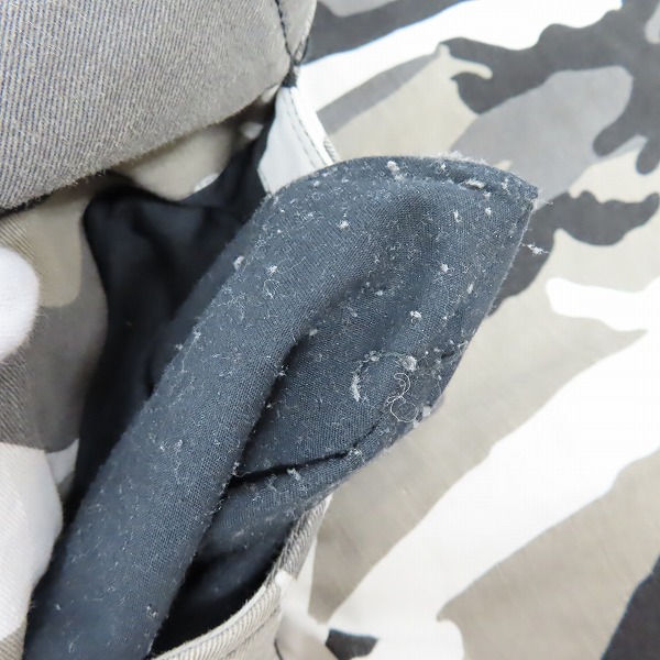 実際に弊社で買取させて頂いたuniform experiment/ユニフォームエクスペリメント コットン カモフラ柄 カーゴパンツ/4の画像 7枚目