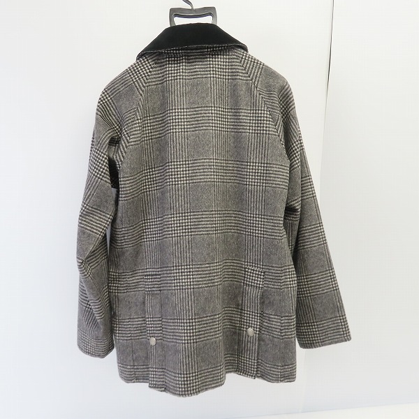 実際に弊社で買取させて頂いたBarbour/バブアー BEAMS/ビームス 別注 BEDALE SL/ビデイル SL ウール/カシミヤ ジャケット 1802215 Size：34の画像 1枚目