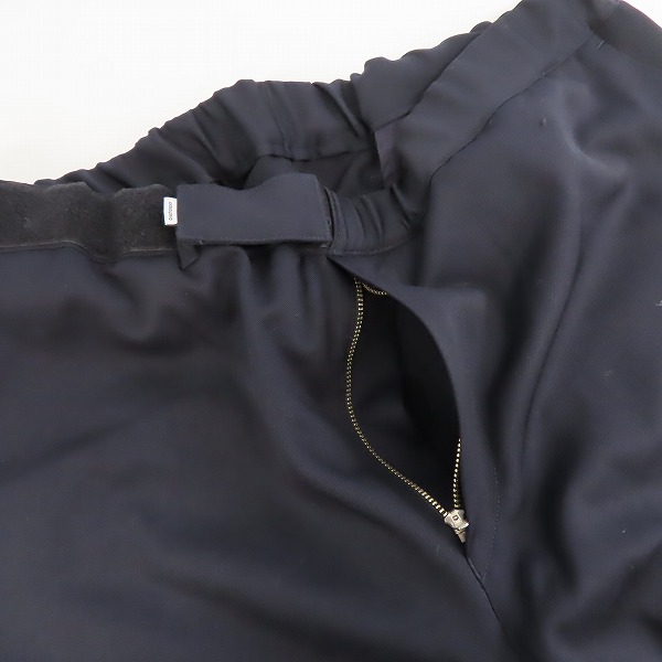 実際に弊社で買取させて頂いたGRAPHPAPER×EDIFICE×L'ECHOPPE/グラフペーパー  19AW 別注 Wool Twill Cook Pant パンツ GM194-40512/Fの画像 2枚目