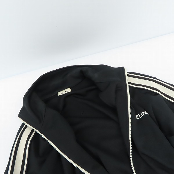 実際に弊社で買取させて頂いた【JPタグ】CELINE/セリーヌ 21AW アスレチック スウェットシャツ ジャージ 2Y490121O/Sの画像 6枚目