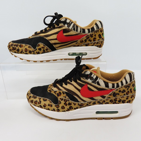 実際に弊社で買取させて頂いたNIKE/ナイキ×ATMOS/アトモス AIR MAX 1/エアマックス1 DLX ANIMAL PACK 2.0 AQ0928-700 26の画像 3枚目