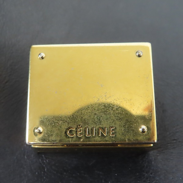 実際に弊社で買取させて頂いたCELINE/セリーヌ トラペーズ ハラコ ハンドバッグの画像 5枚目