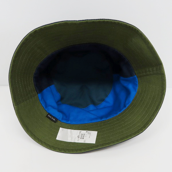 実際に弊社で買取させて頂いたPaul Smith/ポールスミス リバーシブル バケットハットの画像 5枚目