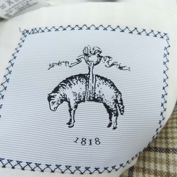 実際に弊社で買取させて頂いたBLACK FLEECE by Brooks Brothers/ブラックフリース ブルックスブラザーズ チェック3Bテーラードジャケット/BB3の画像 3枚目
