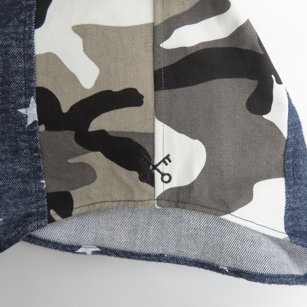 実際に弊社で買取させて頂いたuniform experiment/ユニフォームエクスペリメント スター/カモフラ切替 ボタンシャツ/4の画像 5枚目