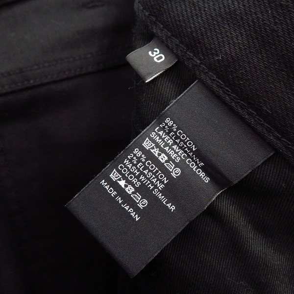 実際に弊社で買取させて頂いたCELINE/セリーヌ 19AW ストレッチデニムパンツ M-SK-003/30の画像 4枚目