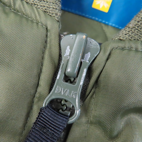 実際に弊社で買取させて頂いたDEVILOCK/デビロック MA-1 フライトジャケット/Mの画像 5枚目