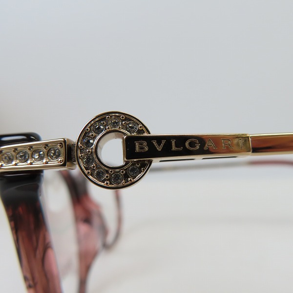 実際に弊社で買取させて頂いたBVLGARI/ブルガリ 眼鏡 メガネ フレーム 4175の画像 5枚目