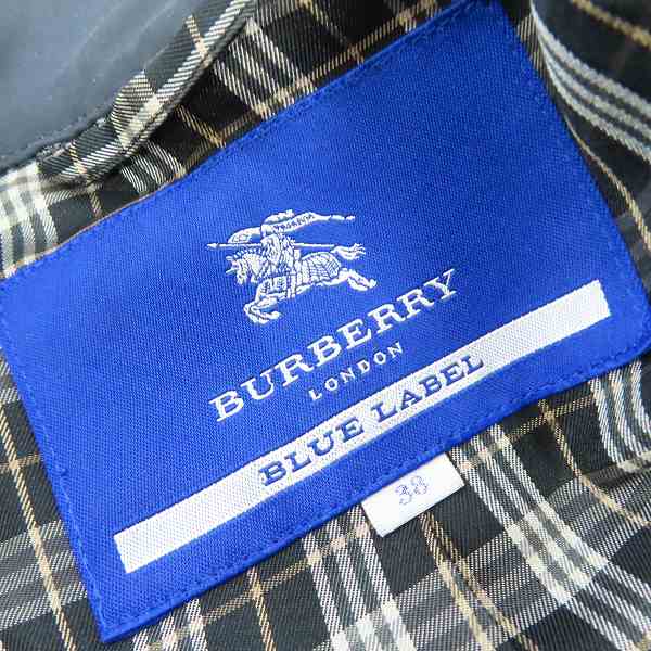 実際に弊社で買取させて頂いたBURBERRY BLUE LABEL/バーバリーブルーレーベル コート/38の画像 2枚目