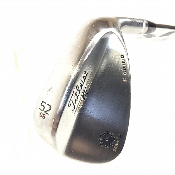 実際に弊社で買取させて頂いたTitleist/タイトリスト BV/ボーケイデザイン SM5 F GRIND 52°/08 ウェッジ Dynamic Gold S200