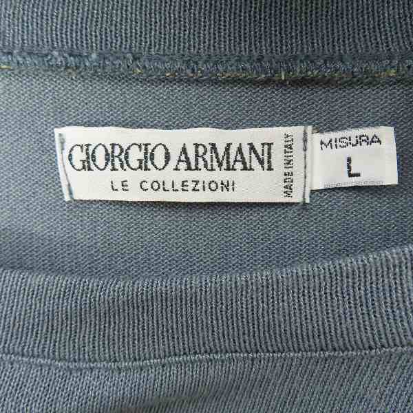 実際に弊社で買取させて頂いたGIORGIO ARMANI/ジョルジオアルマーニ 半袖 カットソー/Lの画像 2枚目