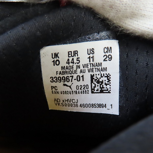 実際に弊社で買取させて頂いた【未使用】PUMA/プーマ ポルシェ レガシー スピードキャット ドライビングシューズ 339967-01/29.0の画像 5枚目