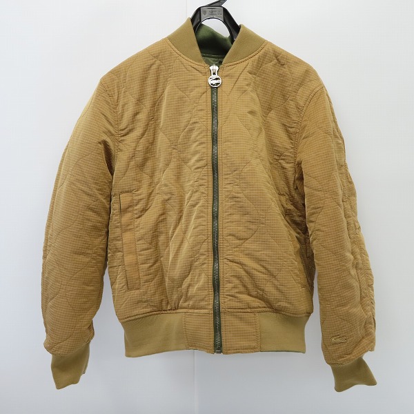 実際に弊社で買取させて頂いた【未使用】LACOSTE/ラコステ リバーシブルボンバージャケット BH1044 Z27 50/US Mの画像 2枚目