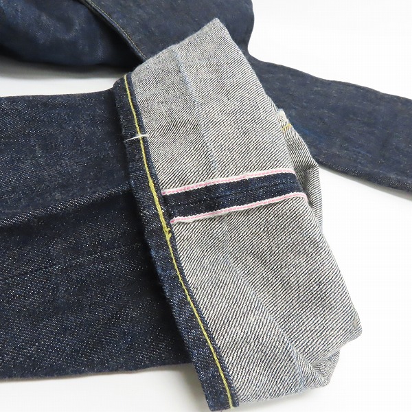 実際に弊社で買取させて頂いたSUGAR CANE/シュガーケーン　デニムパンツ ボタンフライ /w36の画像 8枚目