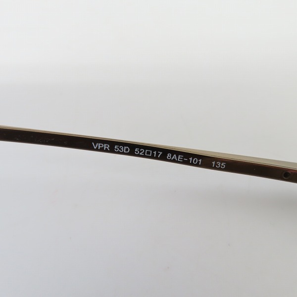 実際に弊社で買取させて頂いたPRADA/プラダ メガネフレーム VPR53Dの画像 4枚目