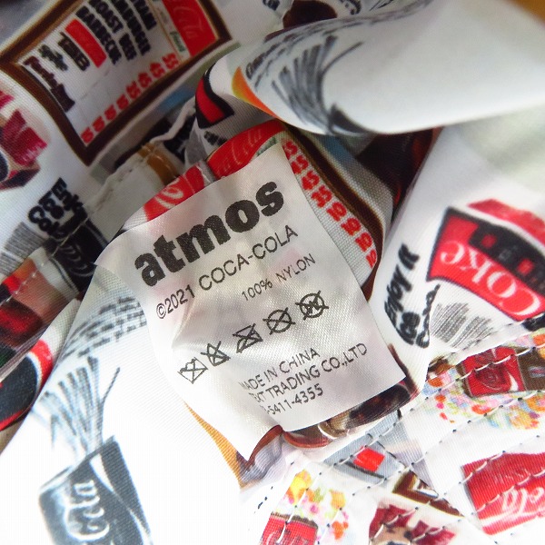 実際に弊社で買取させて頂いた【未使用】atmos/アトモス ハット/靴下/キャップ 3点セットの画像 4枚目