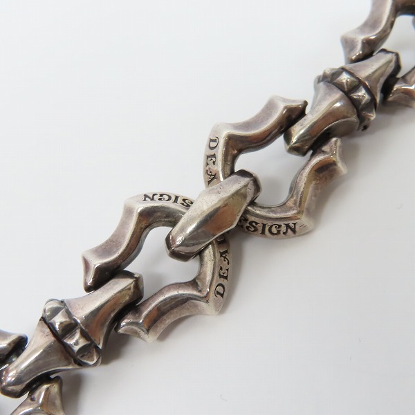 実際に弊社で買取させて頂いたDEAL DESIGN/ディールデザイン スパイクビットブレスレットの画像 4枚目