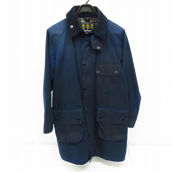 実際に弊社で買取させて頂いたBARBOUR/バブアー オイルドコート SOL WAY ZIPPER SL WAXED/42