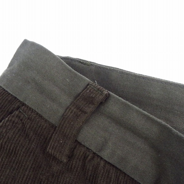 実際に弊社で買取させて頂いたBarbour×Wood Wood/バブアー×ウッドウッド 別注 コーデュロイパンツ/1702518/W32の画像 4枚目