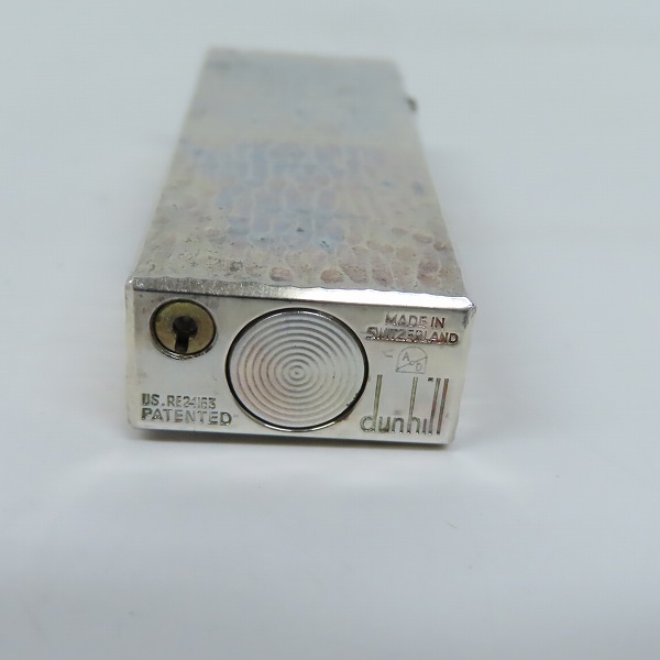 実際に弊社で買取させて頂いたdunhill/ダンヒル サイドローラーガスライター シルバーの画像 5枚目