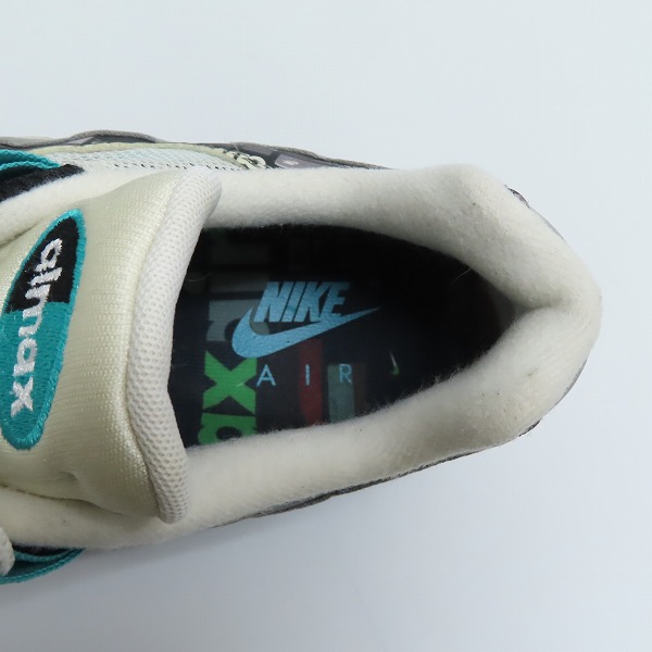 実際に弊社で買取させて頂いたNIKE/ナイキ AIR MAX 95 PRNT ATMOS WE LOVE/エアマックス 95 AQ0925-001/28の画像 4枚目