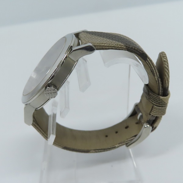 実際に弊社で買取させて頂いたBURBERRY/バーバリー CITY チェックレザーベルト 腕時計 BU9023の画像 1枚目
