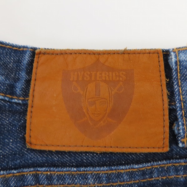 実際に弊社で買取させて頂いたHysterics/ヒステリックス インディゴ デニムパンツ 3AP-2463/Mの画像 7枚目
