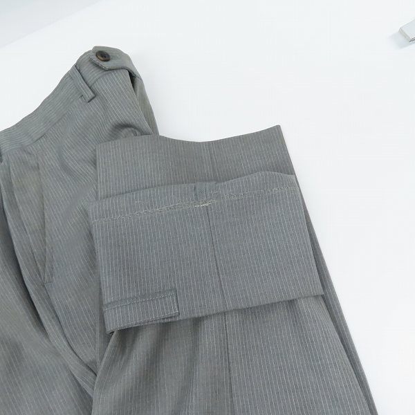実際に弊社で買取させて頂いたPaul Smith/ポールスミス スーツ セットアップ ストライプ ジャケット/パンツ Size：Mの画像 9枚目