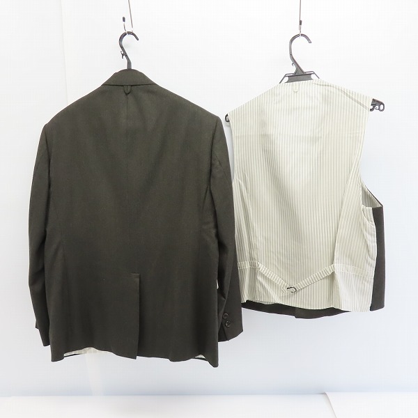 実際に弊社で買取させて頂いたBLACK FLEECE by Brooks Brothers/ブラックフリース ブルックスブラザーズ ウール3Bジャケット/ベスト/BB4 2点セットの画像 1枚目