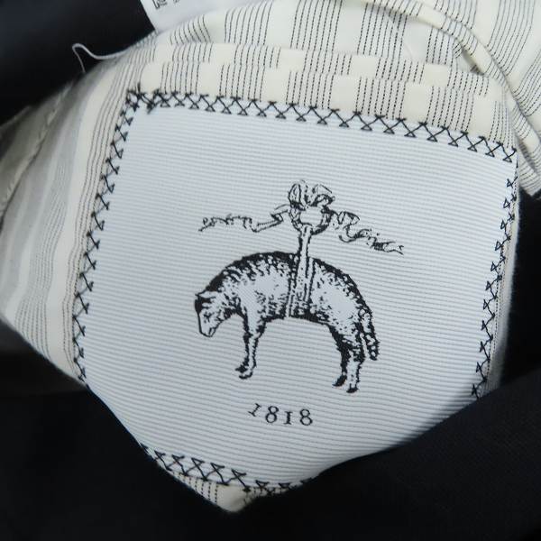 実際に弊社で買取させて頂いたBLACK FLEECE by Brooks Brothers/ブラックフリース ブルックスブラザーズ 3Bテーラードジャケット ダークネイビー/BB4の画像 3枚目