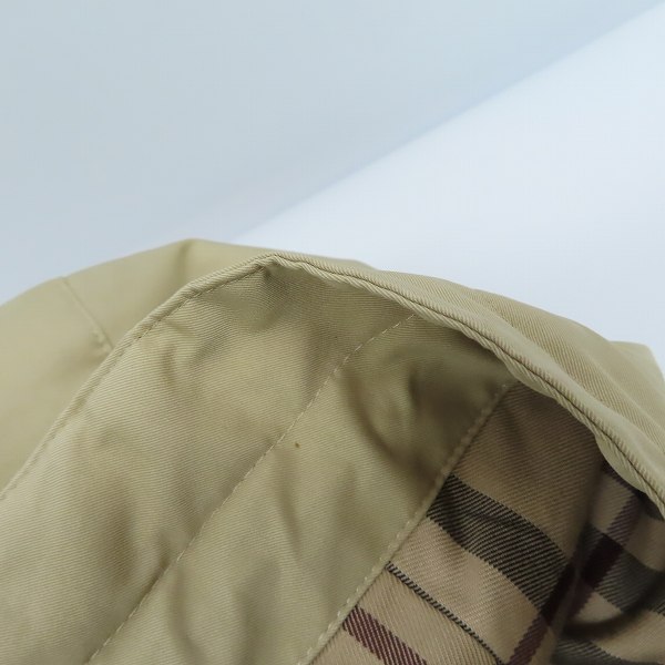 実際に弊社で買取させて頂いたBURBERRY LONDON/バーバリーロンドン ライナー付き ステンカラー コート BBN22-322-42/Lの画像 7枚目