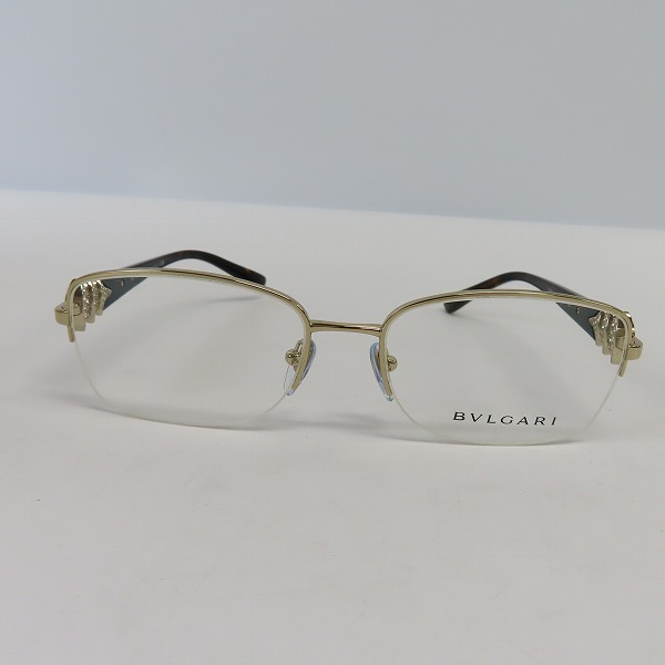 実際に弊社で買取させて頂いたBVLGARI/ブルガリ 眼鏡/メガネフレーム アイウェア 2162-B