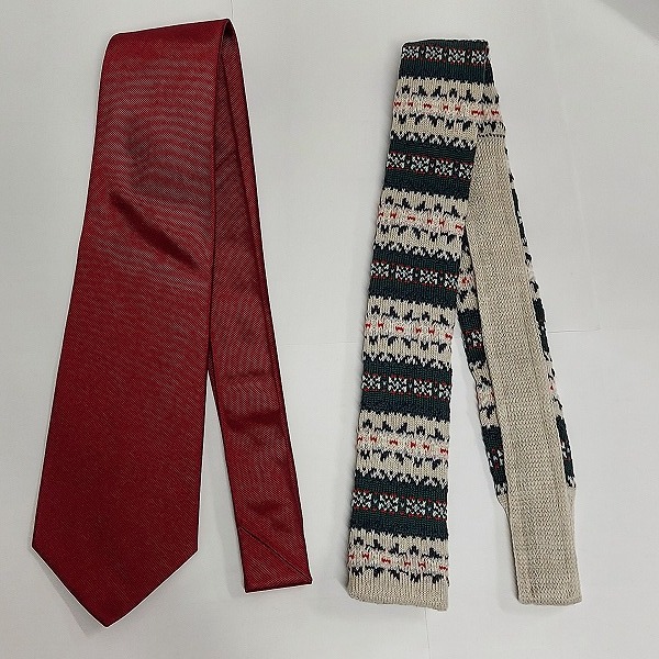 実際に弊社で買取させて頂いたBrooks Brothers/ブルックスブラザーズ チェック柄/ノルディック柄等 ネクタイ おまとめ6点の画像 2枚目