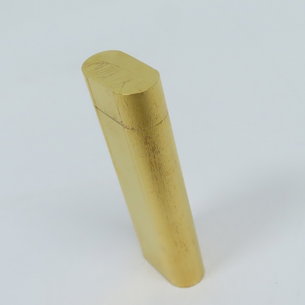 実際に弊社で買取させて頂いたCartier/カルティエ ガスライター ゴールド PLAQUE OR 20MCの画像 2枚目