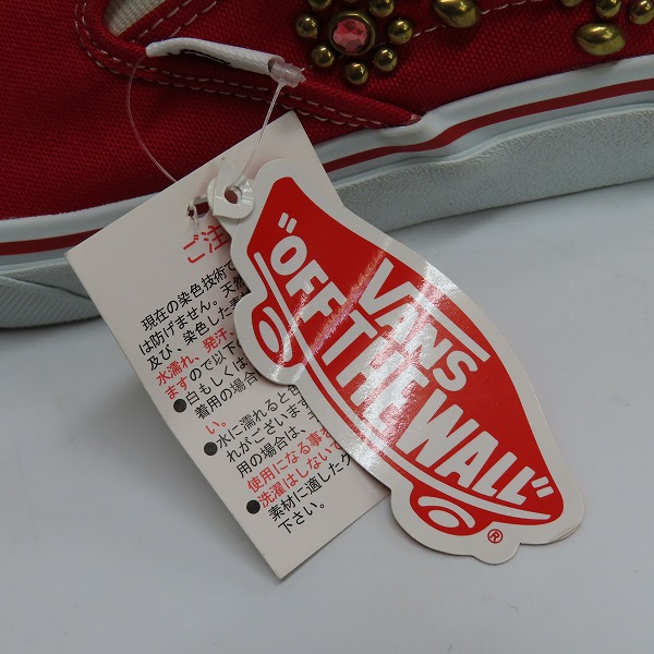 実際に弊社で買取させて頂いたVANS×Marbles/バンズ×マーブルス STUDDED CUSTOM SLIP ON/スリッポン スニーカー V98CLA 466091-0021/28.0の画像 9枚目
