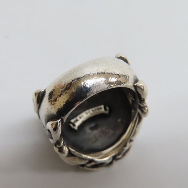 実際に弊社で買取させて頂いたDEAL DESIGN/ディールデザイン  リリーフレーム クロスリング/13号の画像 6枚目