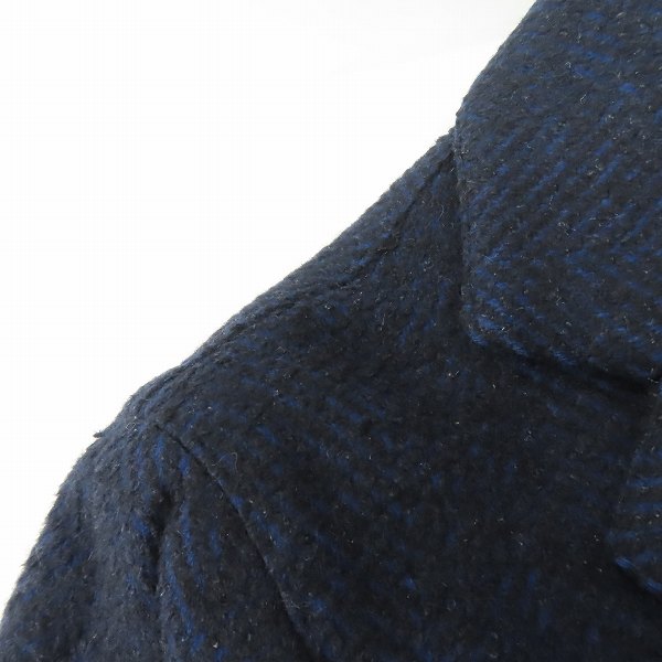 実際に弊社で買取させて頂いたTOMORROWLAND PILGRIM/トゥモローランド ピルグリム カシミヤ混ウールチェスターコート/44の画像 6枚目