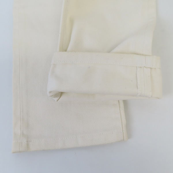 実際に弊社で買取させて頂いたDior HOMME/ディオール デニムパンツ ホワイト/30の画像 7枚目