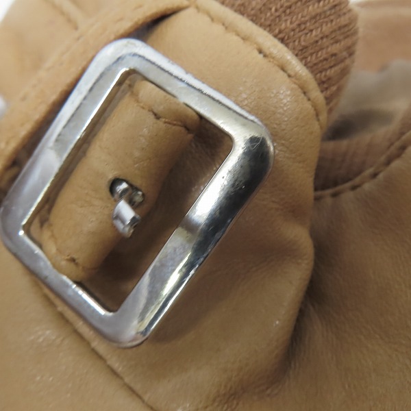 実際に弊社で買取させて頂いたJOURNAL STANDARD/ジャーナルスタンダード シープレザー ジップアップジャケット/Mの画像 6枚目