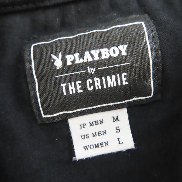実際に弊社で買取させて頂いたPLAYBOY×THE CRIMIE/プレイボーイ×クライミー バックフォトプリント 半袖Tシャツ Mの画像 2枚目
