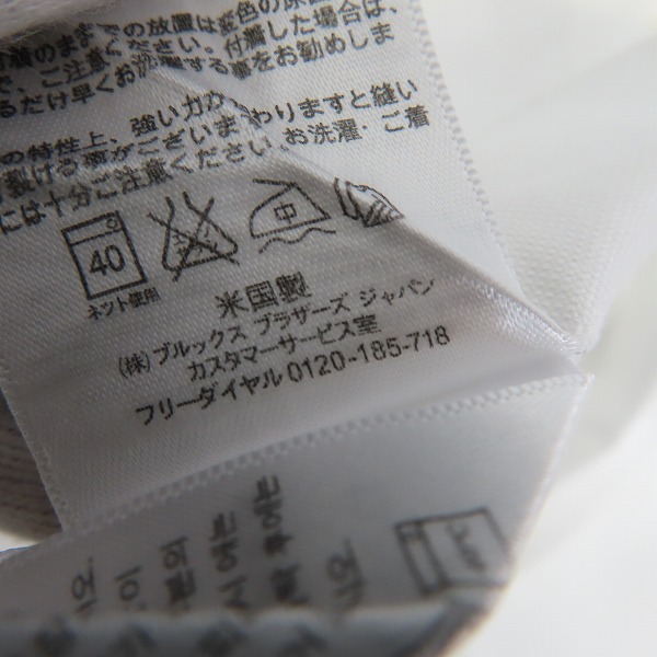 実際に弊社で買取させて頂いたBrooks Brothers/ブルックスブラザーズ B.D.シャツ /34の画像 4枚目